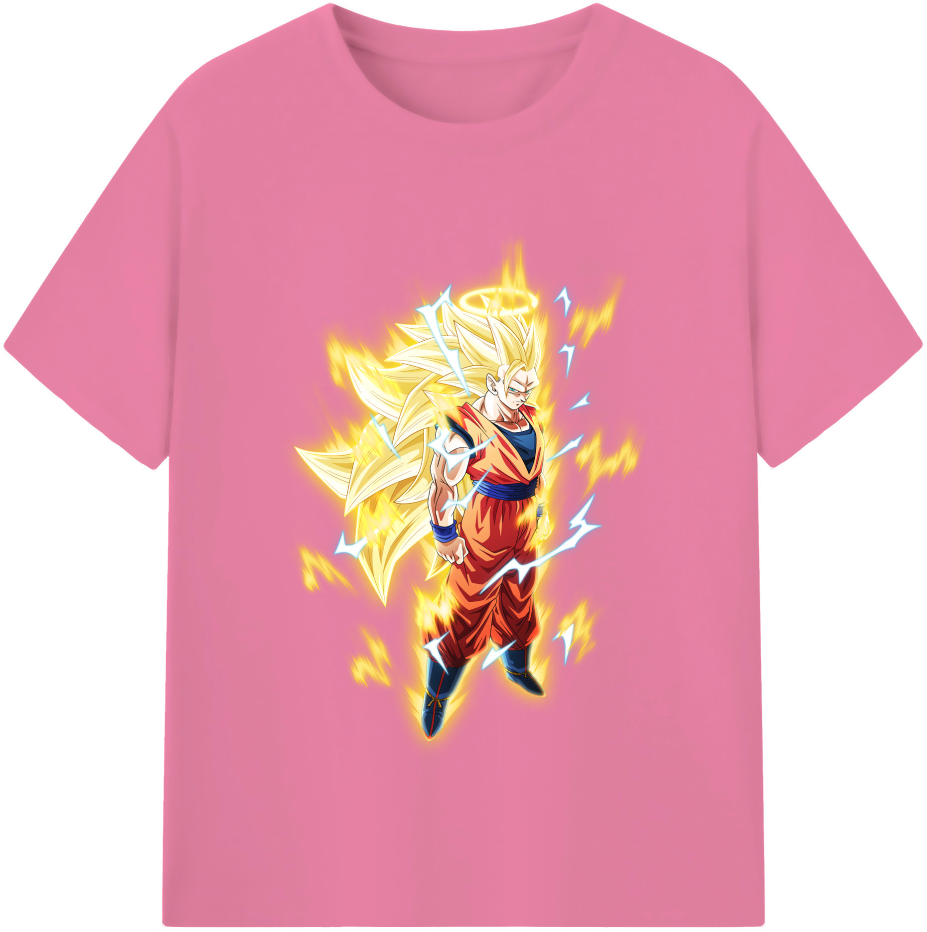 （画像用） ドラゴンボール 孫悟空（そん ごくう）Son Goku カカロット DRAGON BALL Kakarotto 綿100％半袖Tシャツ（フロントプリント）
